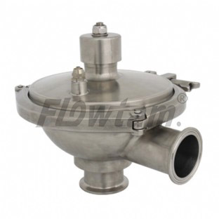 Sanitary constant pressure valve
