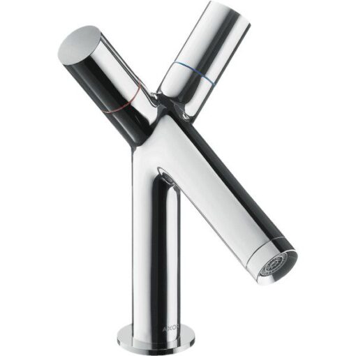 2-handle basin mixer 80 with pop-up waste set