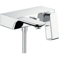 Single lever bath mixer for exposed installation
