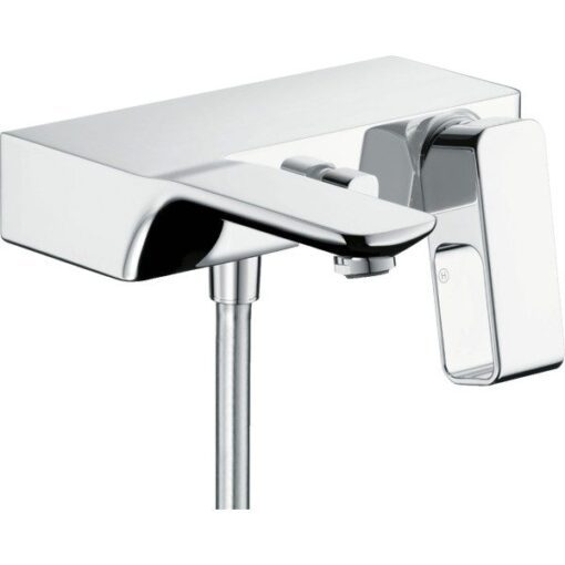 Single lever bath mixer for exposed installation