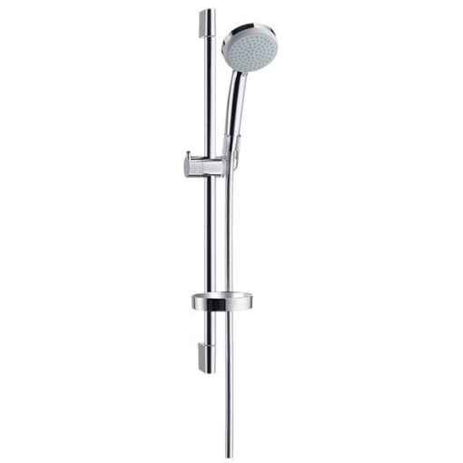 Croma 100 Shower set Vario with shower bar 65 cm and soap dish