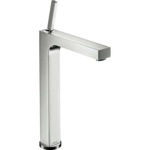 Single lever basin mixer 280 with pin handle for wash bowls with pop-up waste set