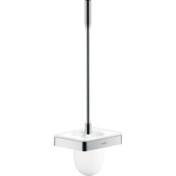 Toilet brush holder wall-mounted
