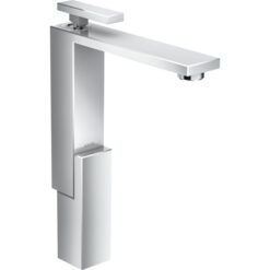 Single lever basin mixer 280 for wash bowls with push-open waste set