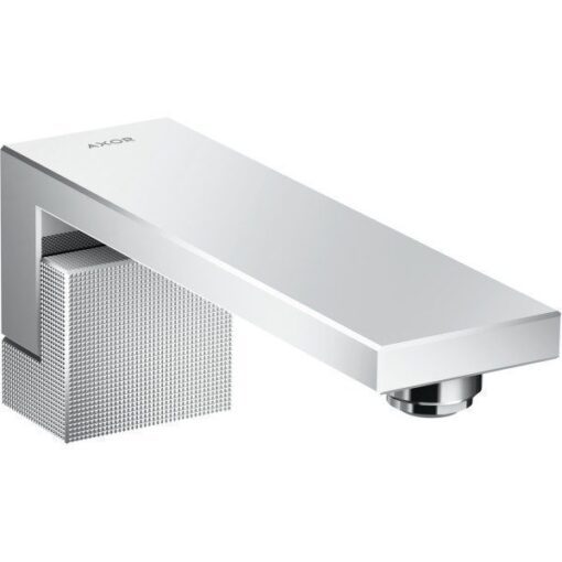 Bath spout diamond cut