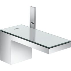 Single lever basin mixer 70 with push-open waste set