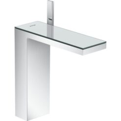 Single lever basin mixer 230 for wash bowls with push-open waste set
