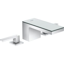 3-hole basin mixer 70 with push-open waste set