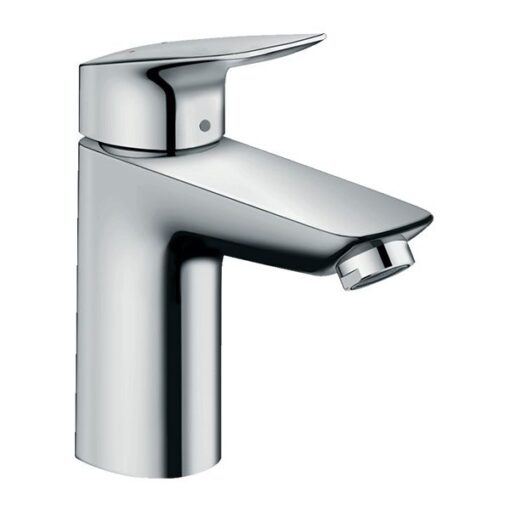 Logis Single lever basin mixer 100 with pop-up waste set